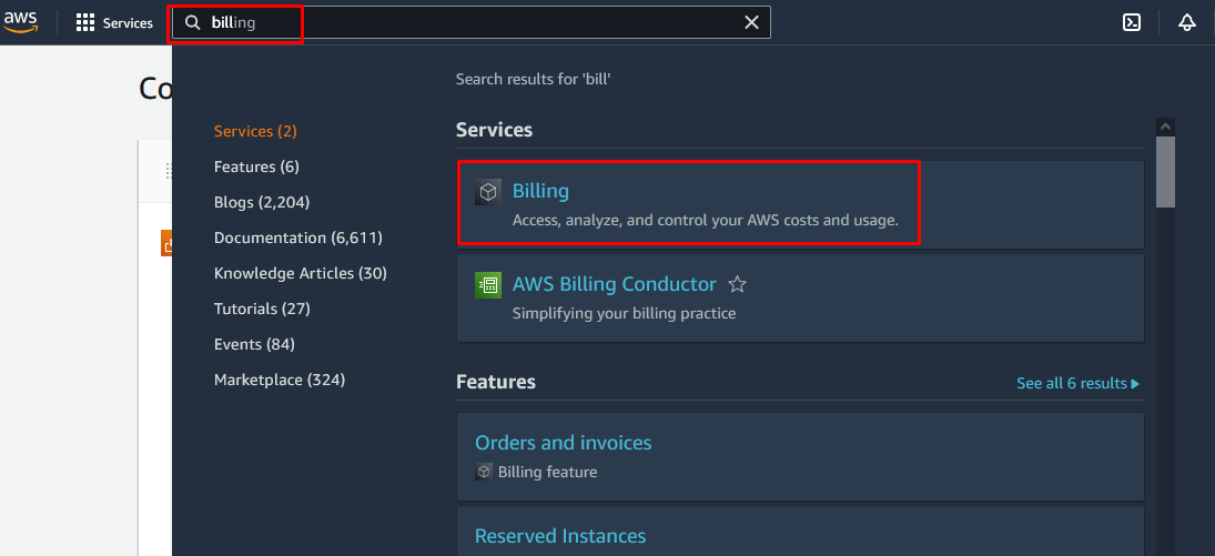 AWS Console